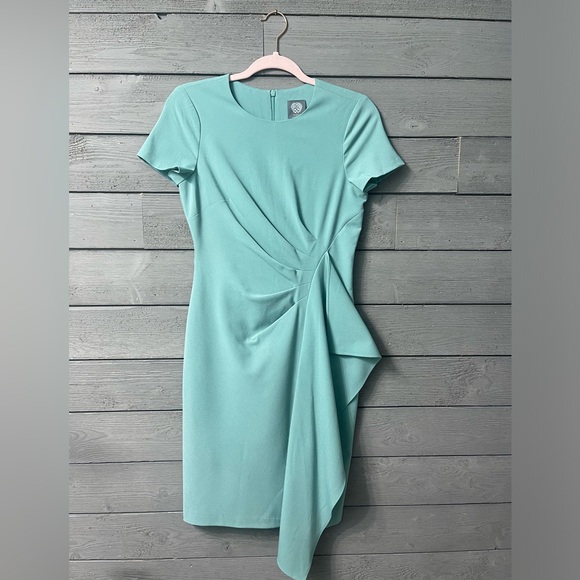 Vince Camuto Dresses & Skirts - Vince Camuto Seafoam Green Bodycon Dress Sz 4 Spring Summer Resort Beach Party